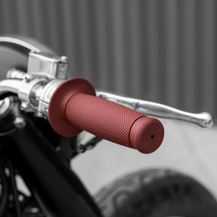 BILTWELL Grips - Renegade - 1" - Oxblood 6704-0301
