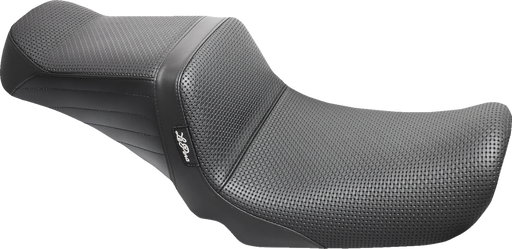 LE PERA Tailwhip Seat - Basketweave - Black - FXD '04-'05 LF-581BW