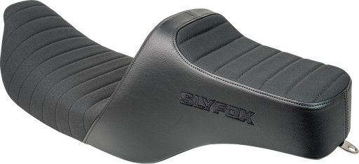 SLYFOX Highnoon Seat - Vinyl - Classic Stitch - Black Logo - FL '97-'07 4702A-SlyFox