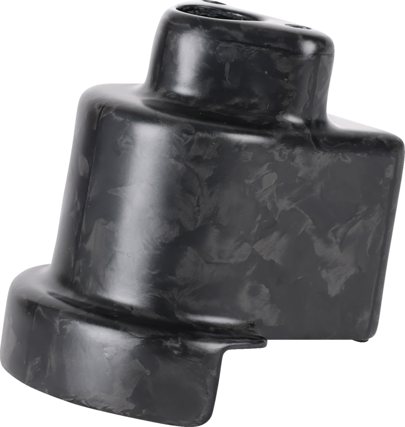 THRASHIN SUPPLY CO. Cover Steering Lock - Matte Forged Carbon Fiber TSC-3033-1