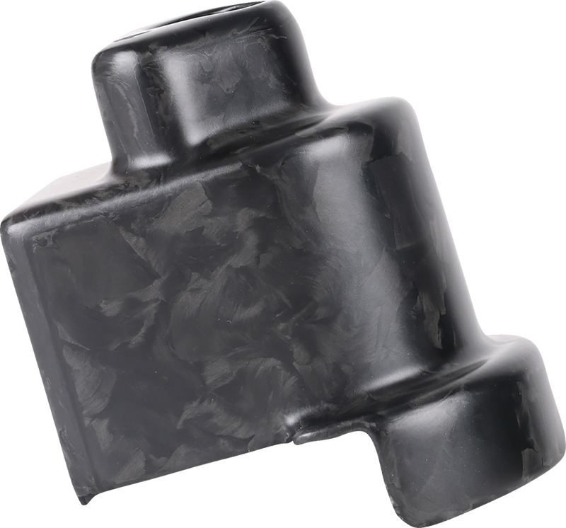 THRASHIN SUPPLY CO. Cover Steering Lock - Matte Forged Carbon Fiber TSC-3033-1