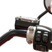 THRASHIN SUPPLY CO. Master Cylinder Cover - Brake - Front - Chrome TSC-3176-3