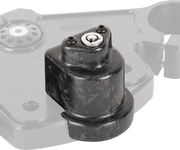 THRASHIN SUPPLY CO. Cover Steering Lock - Matte Forged Carbon Fiber TSC-3033-1