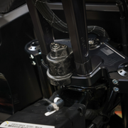 THRASHIN SUPPLY CO. Cover Steering Lock - Matte Forged Carbon Fiber TSC-3033-1