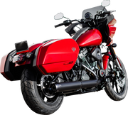 S&S CYCLE Grand National Slip-On Muffler - 50 State - 4" Black - M8 Softail 550-1159