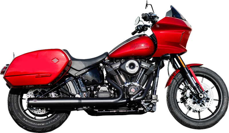 S&S CYCLE Grand National Slip-On Muffler - 50 State - 4" Black - M8 Softail 550-1159