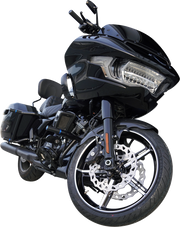 ARLEN NESS Wheel with Hub/Adapter - Factory 24 - Front - Black/Contrast Cut - 21x3.5 91-654