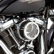 ARLEN NESS Method* Clear Series Air Cleaner - Chrome 600-238