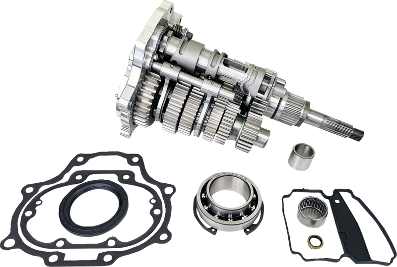 JIMS Fat 6 Super Gear Kit - Polished - M8 8612