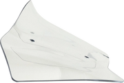 KLOCK WERKS Flare* Windshield - 6-1/2" - Clear - FLHX KWW-01-0722-C