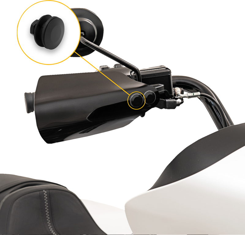 MEMPHIS SHADES Attachment Assemby - Low-Profile - Black MSC1003