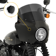 MEMPHIS SHADES Attachment Assemby - Low-Profile - Black MSC1003