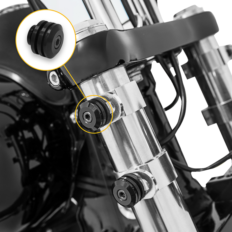 MEMPHIS SHADES Fork Clamp Assembly - Black MSC1007