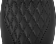 MUSTANG Wide Tripper* Seat - Solo - Black Stitching - FLT/FLH '23-'25 88503