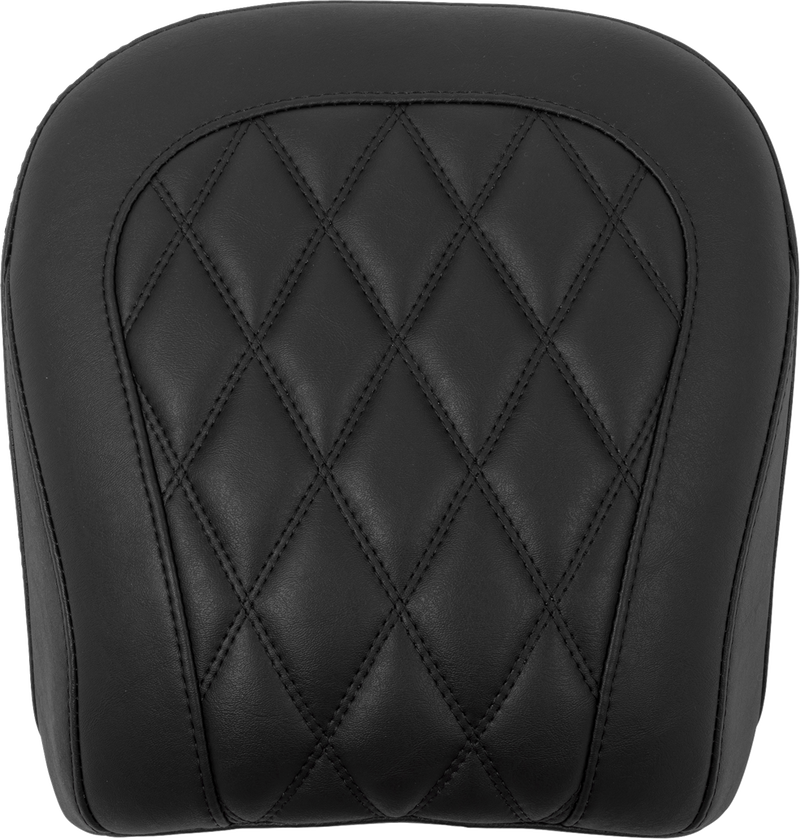 MUSTANG Wide Tripper* Seat - Passenger - Black Stitching - FLT/FLH '23-'25 88511