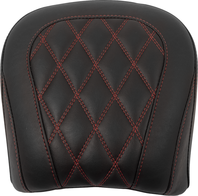 MUSTANG Wide Tripper* Seat - Passenger - Dark Cherry Stitching - FLT/FLH '23-'25 88511DC