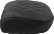 MUSTANG Wide Tripper* Seat - Passenger - Sky Blue Stitching - FLT/FLH '23-'25 88511SB