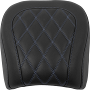 MUSTANG Wide Tripper* Seat - Passenger - Sky Blue Stitching - FLT/FLH '23-'25 88511SB