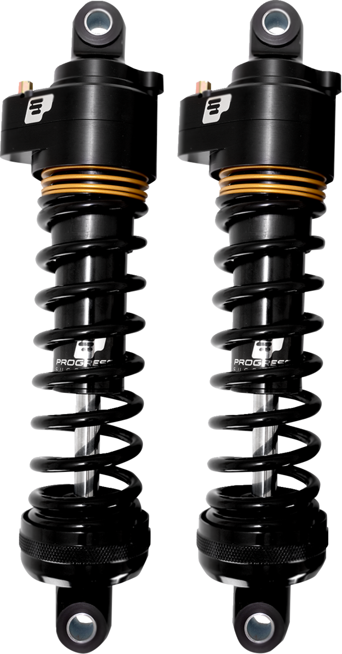 PROGRESSIVE SUSPENSION 944 Series Shock - 13" - 12" Ride Height - Ultra Touring-QPS - Super Duty - Black/Gold 944-4071UT-QPS