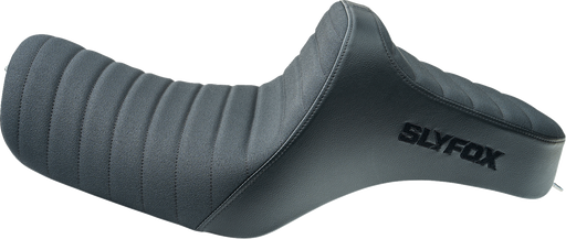 SLYFOX Highnoon Seat - Vinyl - Classic Stitch - Black Logo - XL 4709A-SlyFox