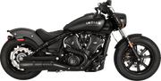 VANCE & HINES Hi-Output Slip-On Muffler - Black - Indian Scout/Bobber 48627