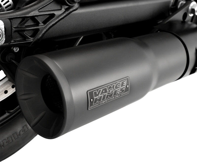 VANCE & HINES Hi-Output Slip-On Muffler - Black - Indian Scout/Bobber 48627