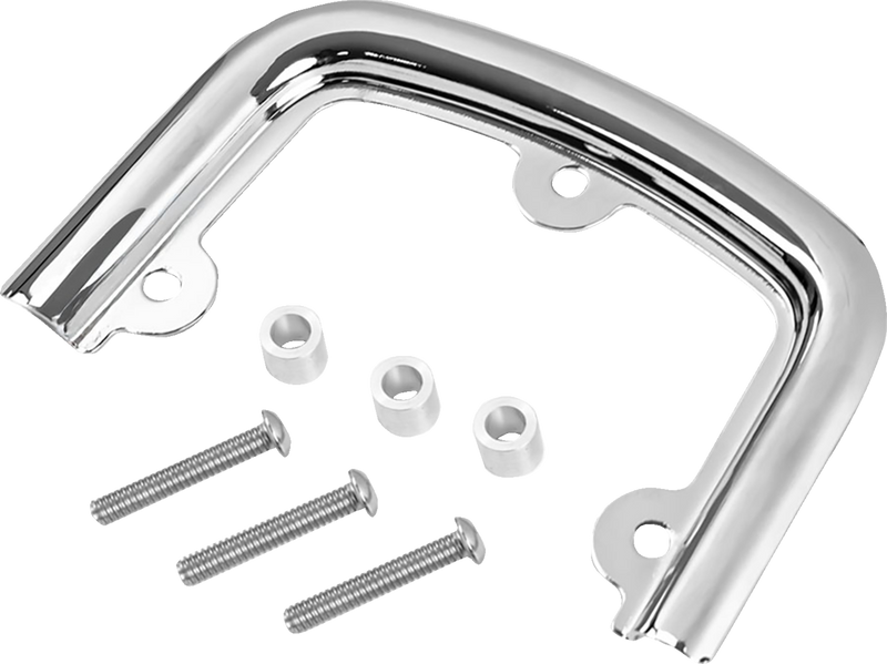 SADDLEMEN Sissy Bar Pad Bracket - Chrome 15725C