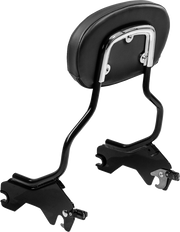 SADDLEMEN Sissy Bar Pad Bracket - Chrome 15725C