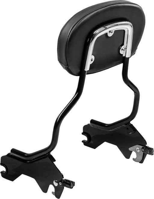 SADDLEMEN Sissy Bar Pad Bracket - Chrome 15725C