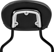 SADDLEMEN Sissy Bar Pad Bracket - Chrome 15725C