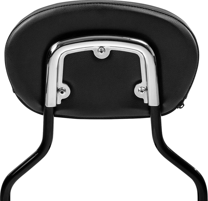 SADDLEMEN Sissy Bar Pad Bracket - Chrome 15725C