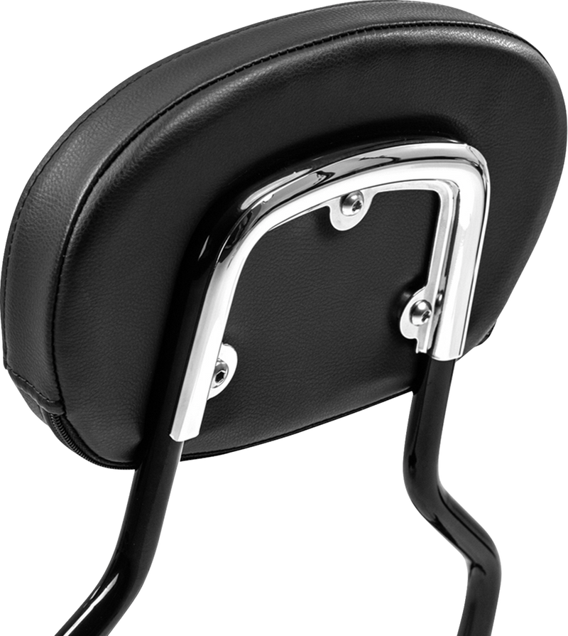 SADDLEMEN Sissy Bar Pad Bracket - Chrome 15725C