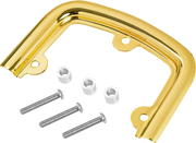 SADDLEMEN Sissy Bar Pad Bracket - Gold 15725GO