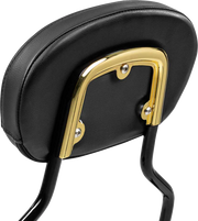 SADDLEMEN Sissy Bar Pad Bracket - Gold 15725GO