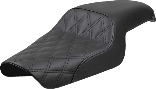 SADDLEMEN Profiler* Seat - XL - Lattice Stitch - Black - Sportster S '21-'25 821-36-149