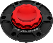 ARLEN NESS 12 Point Gas Cap - Red 701-017
