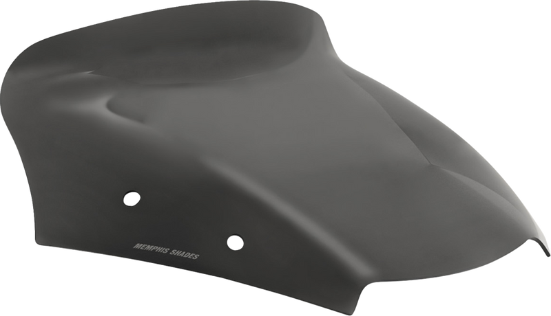 MEMPHIS SHADES Spoiler Windshield - 5" - Dark Black Smoke - FLTR MEP88310