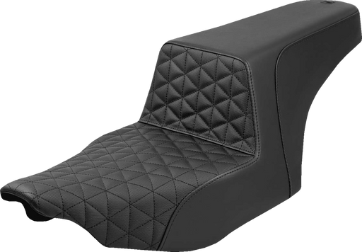 SADDLEMEN Step-Up Seat - Tri-Gripper - Black - FLH/FLT '23-'25 823-07-179