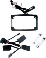 CUSTOM DYNAMICS License Plate Frame - LED - Black TF05-23-B