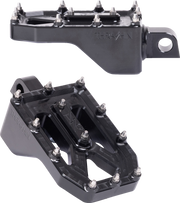 THRASHIN SUPPLY CO. Aggressor Footpegs - Rear - Black TSC-2022-1-D