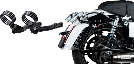 LEGEND SUSPENSION REVO ARC External Reservoir Mounts - Black 1313-0274