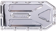 THRASHIN SUPPLY CO. Aggressor Brake Pedal Pad - Chrome - Touring TSC-2220-3