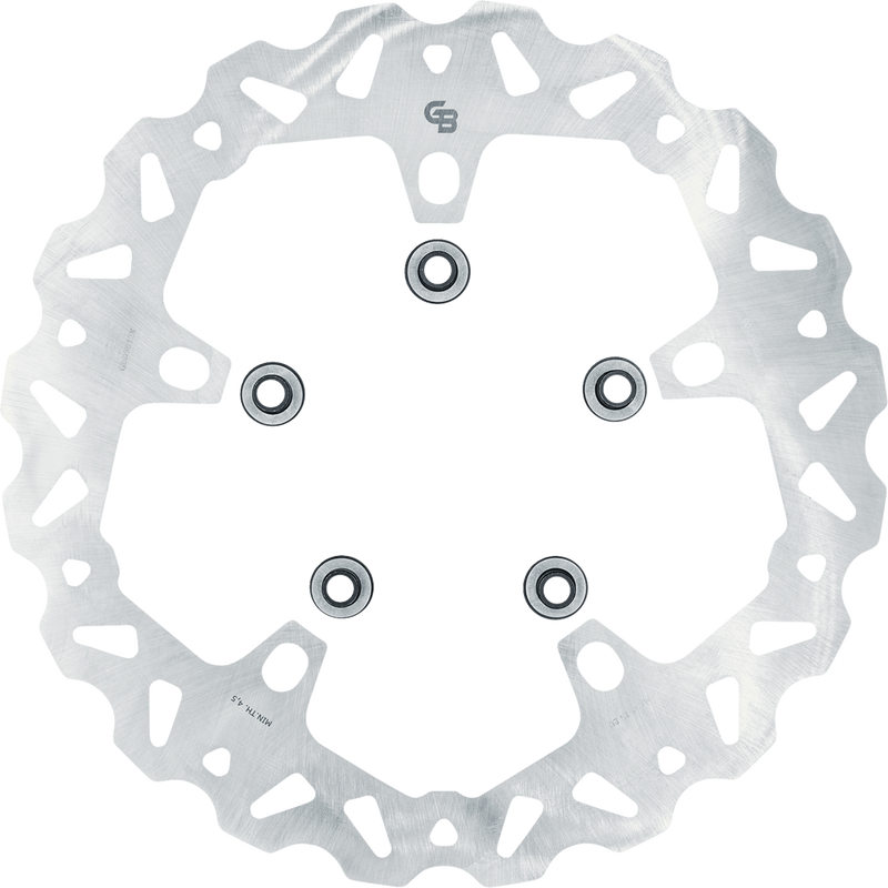 GBRAKES Wave® Brake Rotor - Front - 12-1/2" GBD9013X