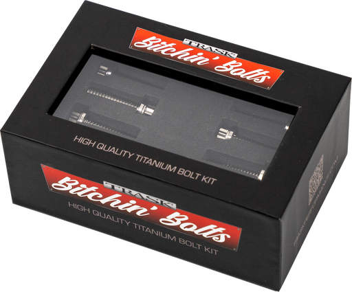 TRASK Bitchin' Bolts Hardware Kit - Titanium - M8 - Lifter Block TM-1050-B