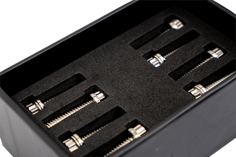 TRASK Bitchin' Bolts Hardware Kit - Titanium - M8 - Lifter Block TM-1050-B