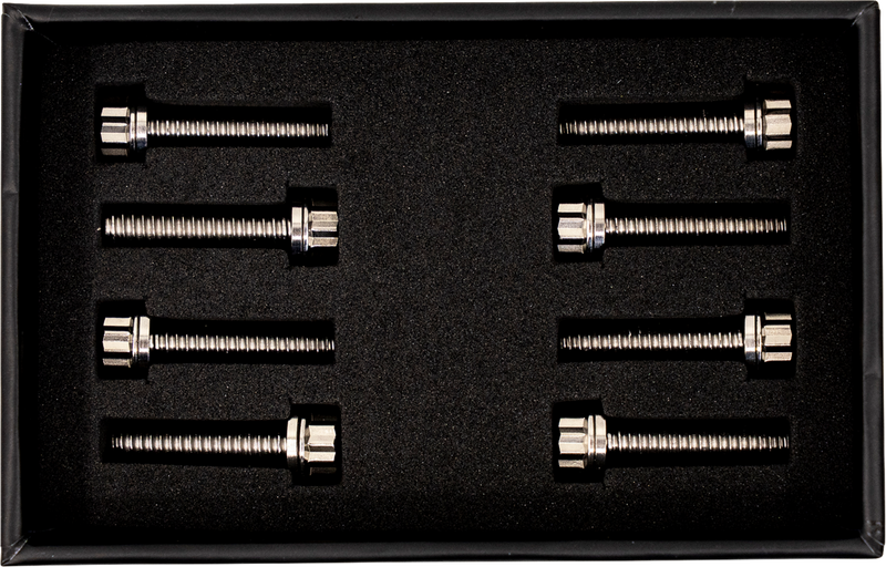 TRASK Bitchin' Bolts Hardware Kit - Titanium - M8 - Lifter Block TM-1050-B