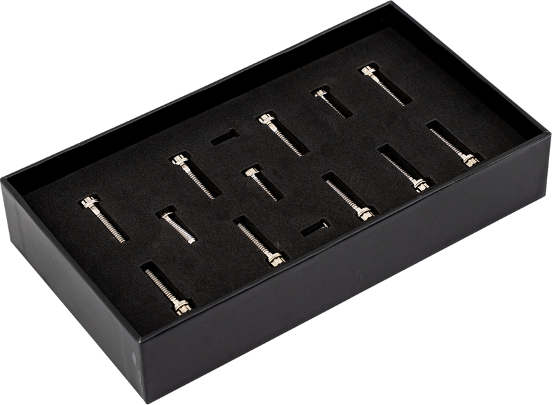 TRASK Bitchin' Bolts Hardware Kit - Titanium - M8 - Cam Cover TM-1050-C