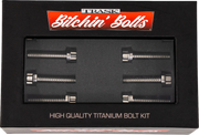 TRASK Bitchin' Bolts Hardware Kit - Titanium - M8 - Lifter Block TM-1050-B