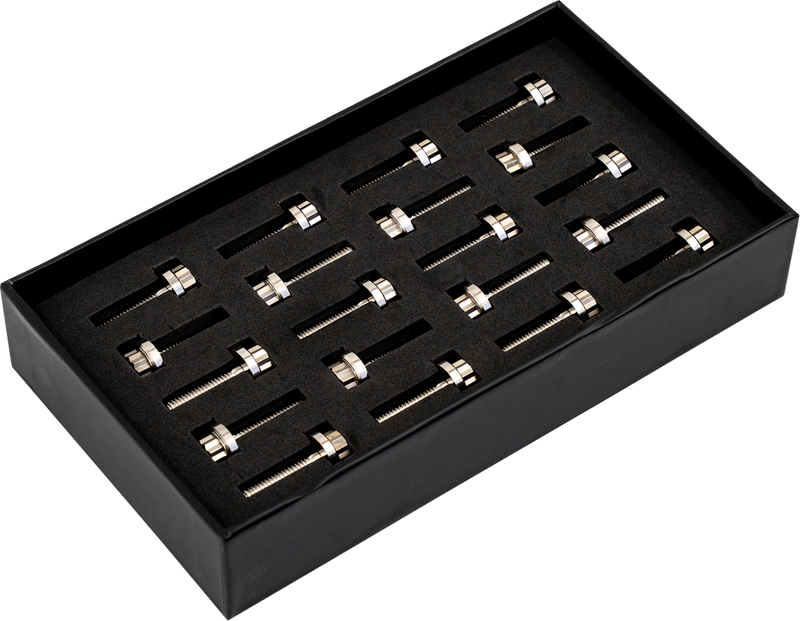 TRASK Bitchin' Bolts Hardware Kit - Titanium - M8 - Rocker Box TM-1050-D