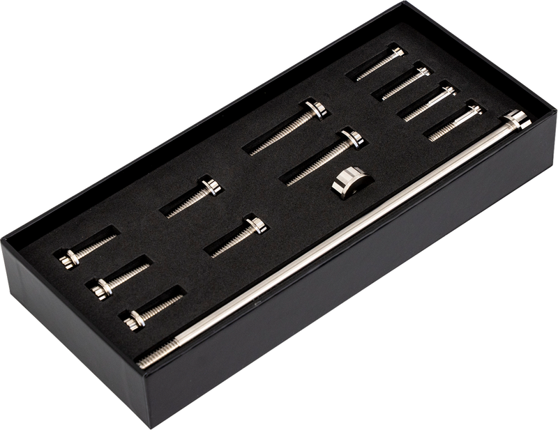 TRASK Bitchin' Bolts Hardware Kit - Titanium - M8 - Motor Mount TM-1050-E